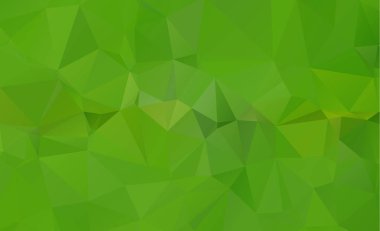 Üçgen oluşur soyut yeşil. Geometrik arka plan 