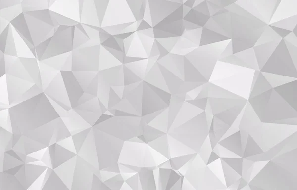 Diseño de fondo de triángulo borroso vectorial gris claro. Geométrico b — Vector de stock