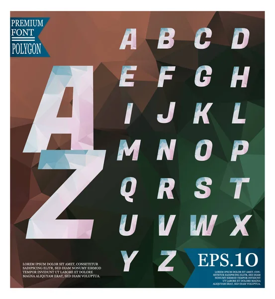Yazı tipi lowpoly arka plan düşük Poli dokulu üçgen s