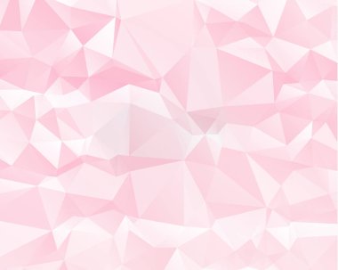 Pembe üçgen arka plan tasarımı. Geometrik arka planda Origami