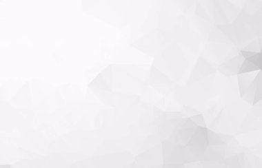 Işık gri vektör bulanık üçgen arka plan tasarımı. Geometrik b