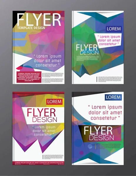 Düzen tasarım şablonu yıllık rapor el ilanı broşür Modern backgr