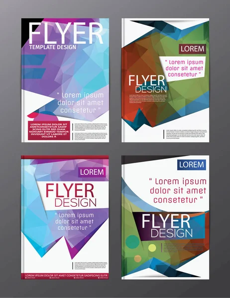 Düzen tasarım şablonu yıllık rapor el ilanı broşür Modern backgr