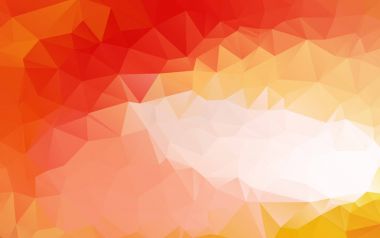 Işık turuncu desen. Sorunsuz üçgen desen. Geometrik esen