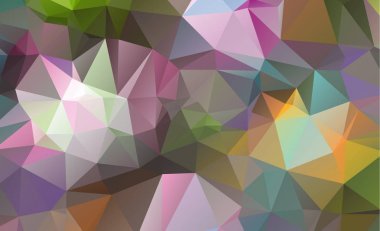 olygonal arka plan üçgen mavi rengini oluşan 