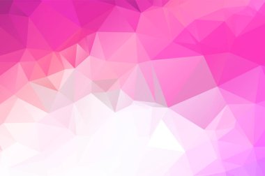 Açık mor vektör Çokgen soyut zemin. Gr ile Çokgen