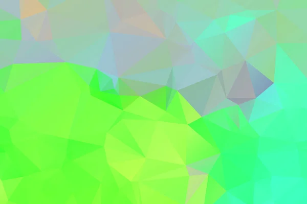 Abstrakte mehrfarbige smaragdgrüne Hintergrund. Vektor polygonal d — Stockvektor