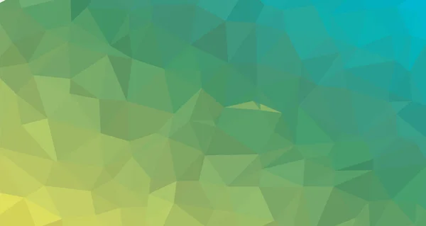 Açık yeşil vektör Çokgen soyut zemin. Çokgen soyut