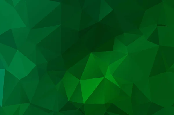 Soyut çok renkli zümrüt yeşili arka plan. Vektör Çokgen d