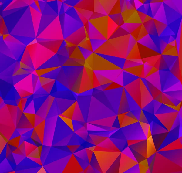 抽象多色蓝色和紫色背景。矢量多边形 — 图库矢量图片