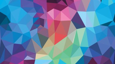 Renkli mozaik arka plan. Geometrik üçgen, mozaik,