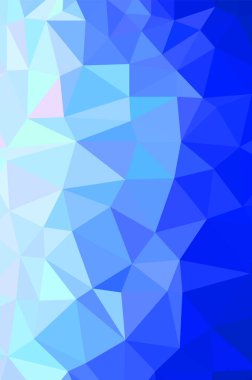 Soyut mavi canlı üçgen geometrik arkaplan, Illu vektörü