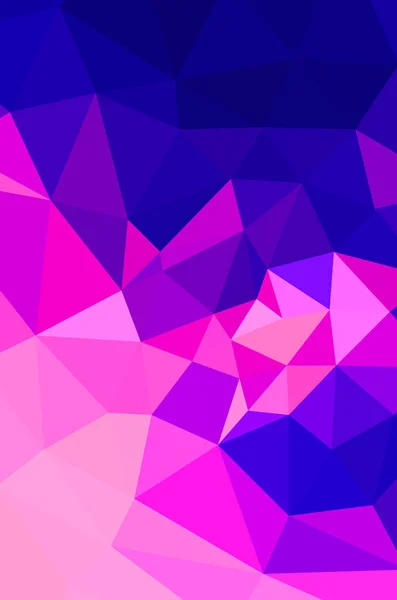 Violet fond abstrait polygonal vif — Image vectorielle