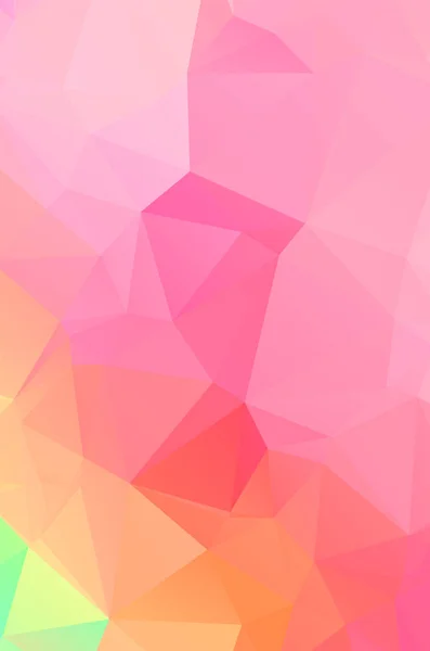 Ροζ πολυγωνικό ψηφιδωτό φόντο, δημιουργικός σχεδιασμός — Διανυσματικό Αρχείο