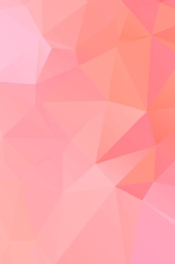 Pembe Çokgen Mozaik Arkaplan, Yaratıcı Tasarım