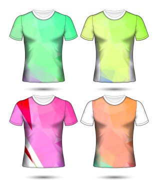 Futbol takımı veya futbol forması şablonu tişört stili, futbol kulübü vektör ilüstrasyonunuzu tasarlayın