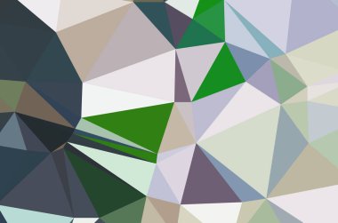 Dark Multicolor vektörü soyut Low Poly arkaplanı. Renkli 