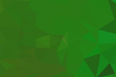 Açık yeşil geometrik tasarımlar. Vektör, çok renkli geometrik arkaplan