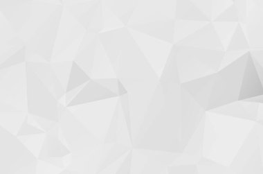 Soyut Lowpoly vektör gri arkaplan. Biçim tasarımı için şablon