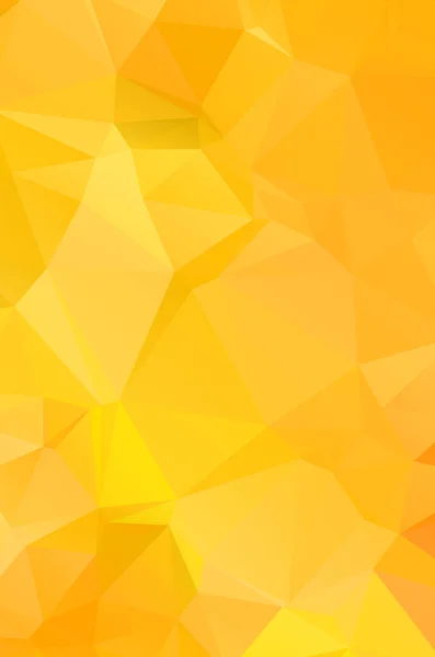 Sarı canlı çokgen vektör arkaplanı. Geometrik vektör çizimi. yaratıcı tasarım şablonu