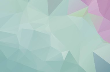 Çoklu renk geometrik üçgen düşük polifon biçimi 