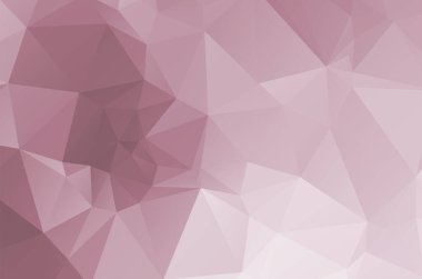 Daireli koyu pembe vektör şablonu. Soyut arkaplanda bulanık kabarcıklar 