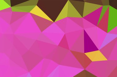 Renkli mor renkli çokgen arka plan deseni