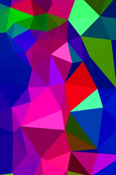 Violett Lebendige Polygonale Abstrakte Hintergrund — Stockvektor