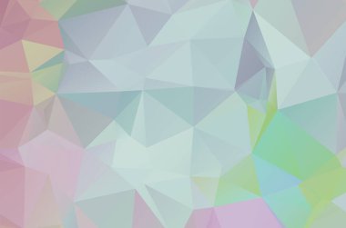 Renkli Low Poly arka plan dekoratif vektörü olan çok renkli vektör dokusu 
