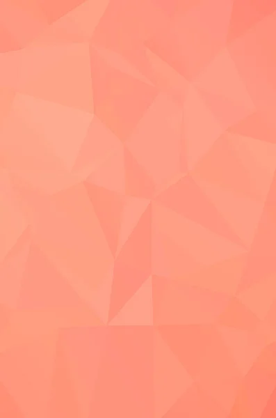 Arancione Vettore Astratto Mosaico Sfondo — Vettoriale Stock