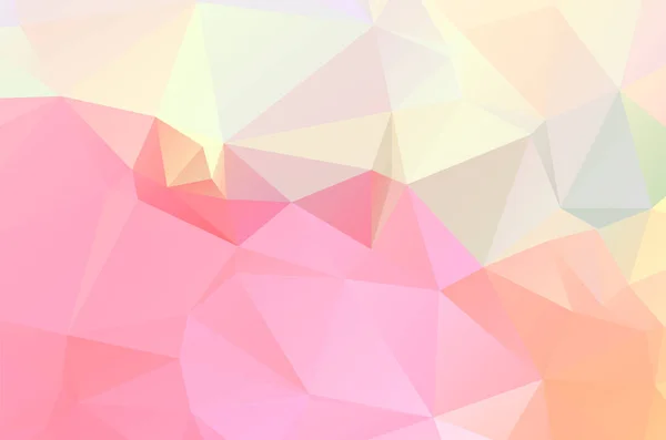 Pink Polygonal Mosaic Background Creative Design — Stock Vector