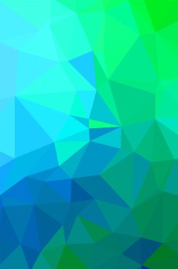 Açık yeşil vektör, düşük polimer kristal zemin. tasarım deseni illüstrasyonu