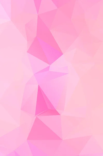Lila Levande Polygonal Abstrakt Bakgrund — Stock vektor