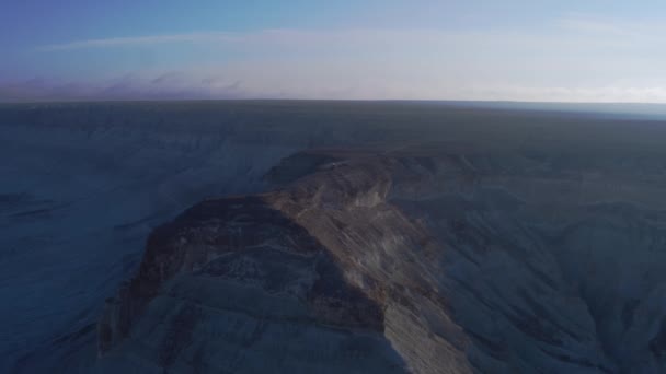 El fondo del antiguo océano seco de Tetis permanece de las montañas de sal — Vídeo de stock