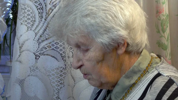 오래 된 이야기 여자의 초상화 — 스톡 사진