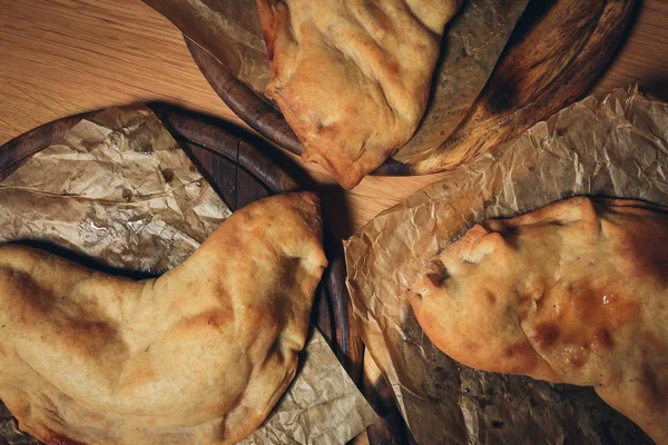 Calzone-Pizza — Stockfoto