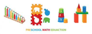 Okul öncesi matematik eğitici oyuncaklar