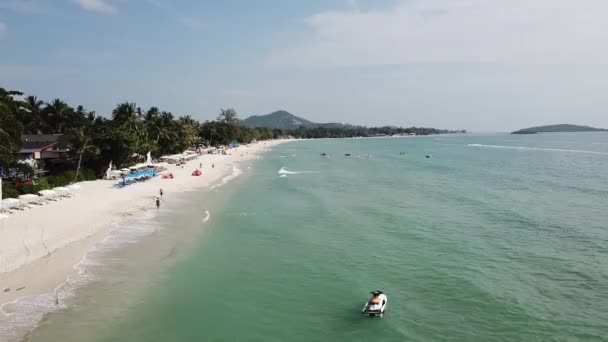 Isola Koh Larn Spiaggia Chaweng Tailandia — Video Stock