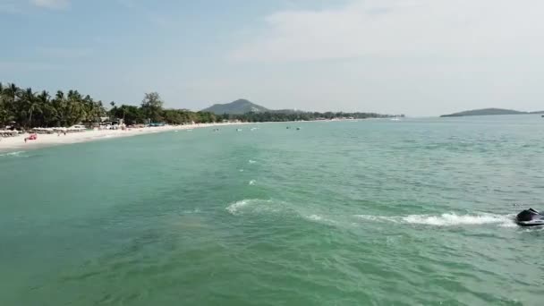 Isola Koh Larn Spiaggia Chaweng — Video Stock