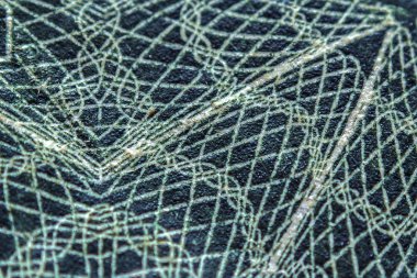 Bir dolar banknotundaki desenler