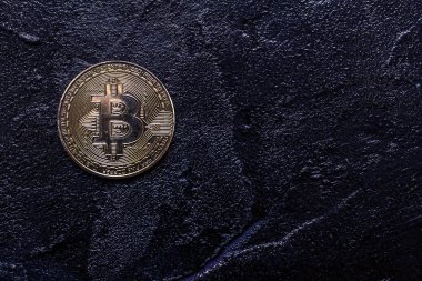 Bitcoin sembolü, kripto para birimi kavramı