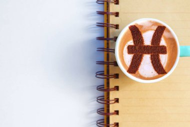 latte veya cappuccino kahve
