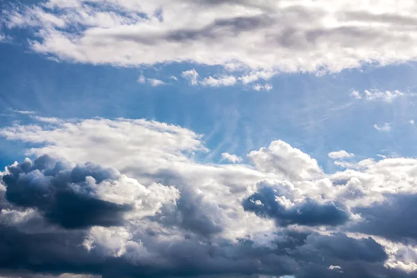 Hintergrund Der Gewitterwolken Vor Einem Gewitter — Stockfoto