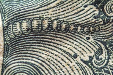 Bir dolar banknotundaki desenler