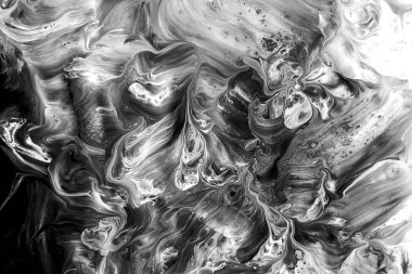 arka plan siyah ve beyaz renklerde soyut resim