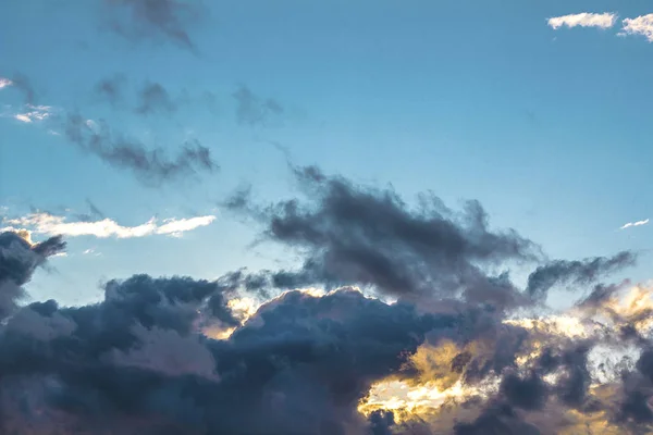 Background of storm clouds before a thunder-storm