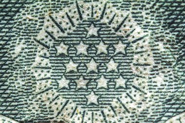 Bir dolar banknotundaki desenler