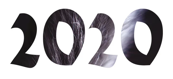 Inskriptionen För Det Nya Året 2020 — Stockfoto