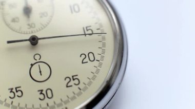 Beyaz bir arka plan üzerinde Chronograph
