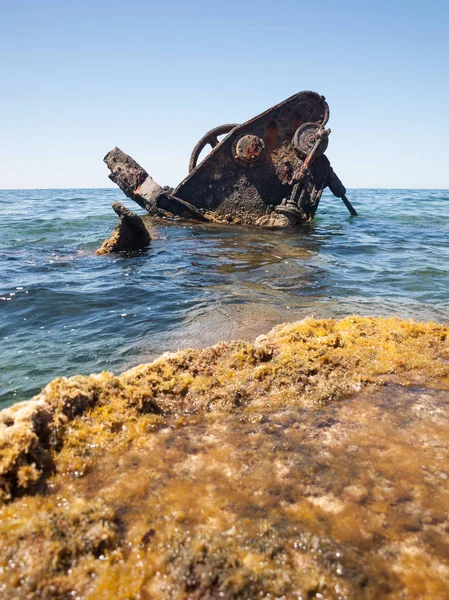 Rottnest Island Western Australia 2015 Shipwreck Water Beach Rottenest Island — Stock Photo, Image